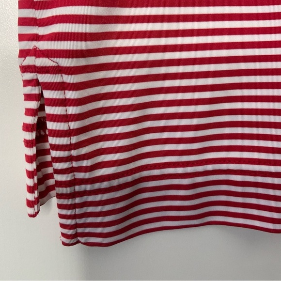 FootJoy FJ Men’s XL RedWhite Striped Moisture Wicking Golf Polo Shirt. - Picture 5 of 8